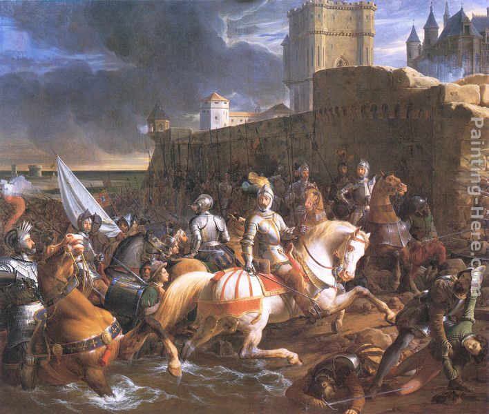 The Siege of Calais painting - Francois-Edouard Picot The Siege of Calais art painting
